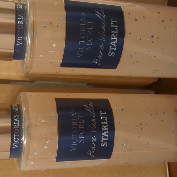New Victoria secret fragrance mist bare vanilla starlit x2 - Picture 2 of 4